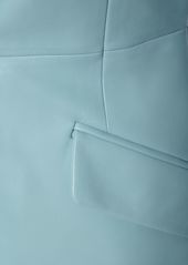 Versace Leather Single Breast Jacket