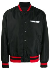 Versace embroidered Medusa bomber jacket