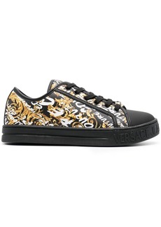 Versace Logo Brush Couture Court 88 sneakers