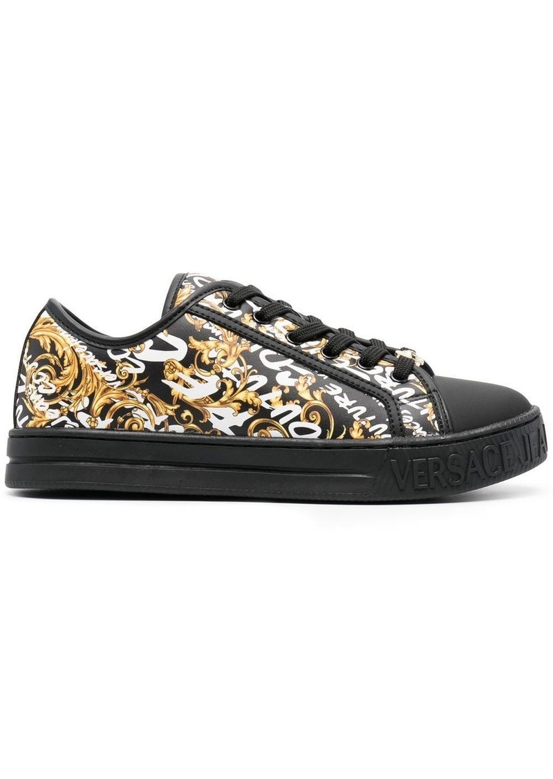 Versace Logo Brush Couture Court 88 sneakers