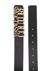 Versace logo-buckle belt