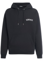 Versace Logo Cotton Hoodie