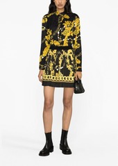 Versace Logo Couture print blouse