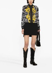 Versace Logo Couture print blouse