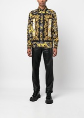 Versace Logo Couture printed shirt