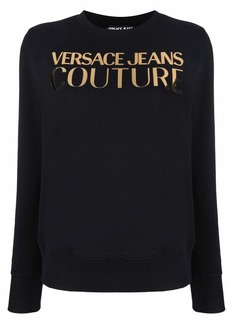 Versace logo crew-neck sweatshirt