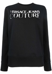 Versace logo crew-neck sweatshirt