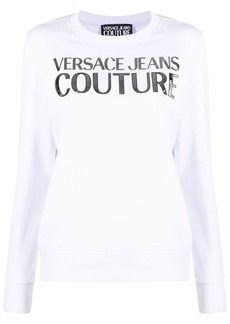 Versace logo crew-neck sweatshirt