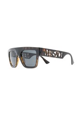 Versace logo-detail square-frame sunglasses