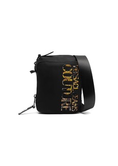 Versace logo-embellished messenger bag