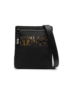 Versace logo-embellished messenger bag