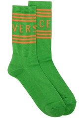Versace logo-embellished socks