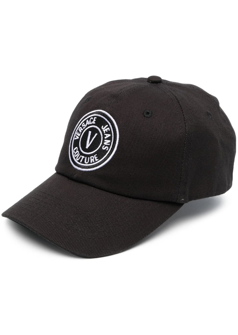 Versace logo-embroidered cotton baseball cap