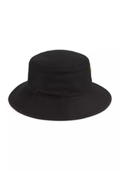 Versace Logo-Embroidered Cotton Bucket Hat