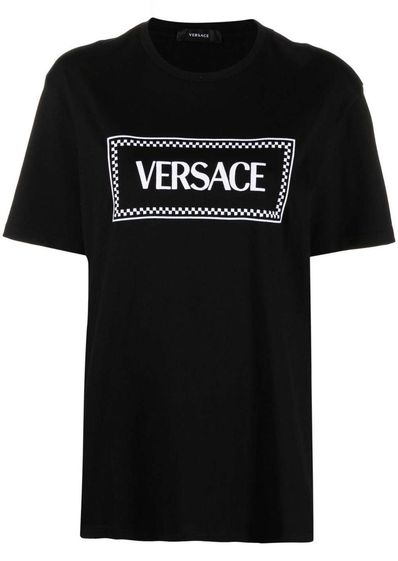 Versace '90s Vintage logo-embroidered T-shirt