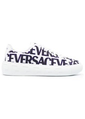 Versace logo-embroidered sneakers