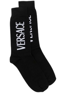 Versace logo-intarsia socks
