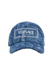 Versace Logo Jacquard Baseball Cap