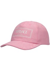 Versace Logo Jacquard Baseball Cap