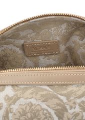 Versace Logo Jacquard Makeup Bag