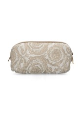 Versace Logo Jacquard Makeup Bag