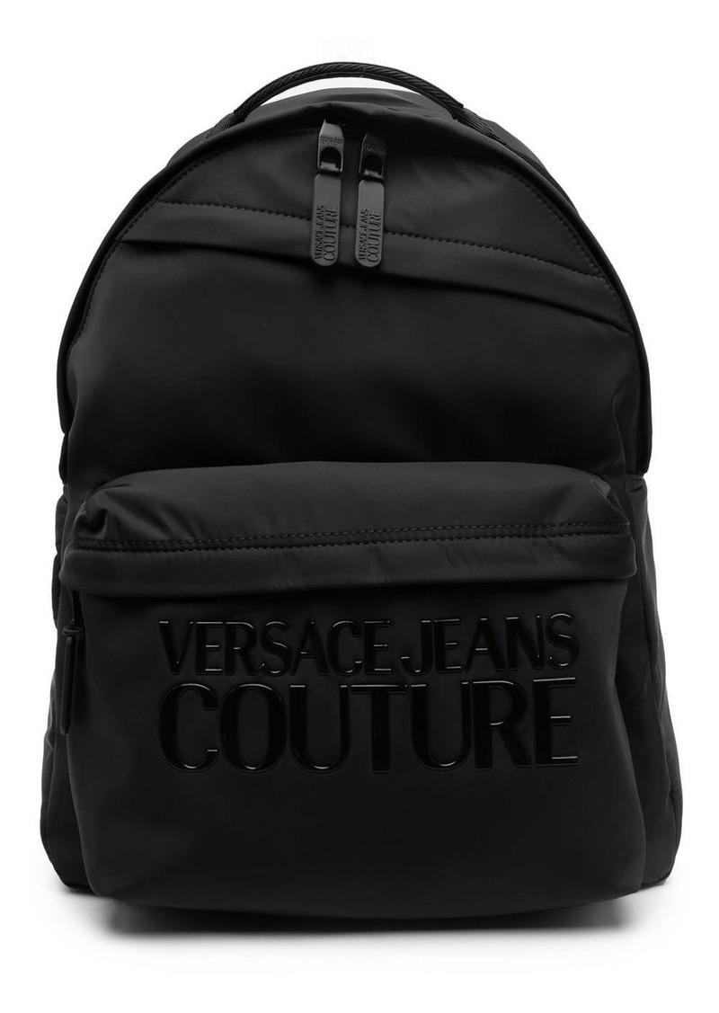 Versace logo-lettering backpack