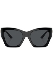 Versace logo-plaque cat-eye frame sunglasses