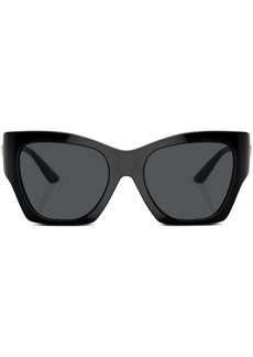 Versace logo-plaque cat-eye frame sunglasses