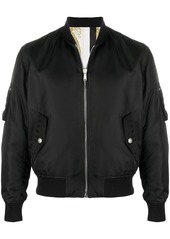 Versace logo pocket bomber jacket