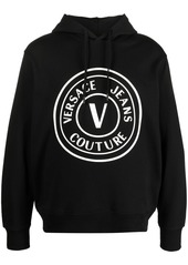 Versace logo-print cotton hoodie