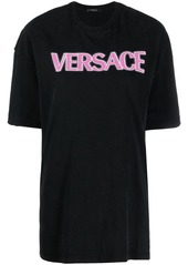 Versace logo-print cotton T-shirt