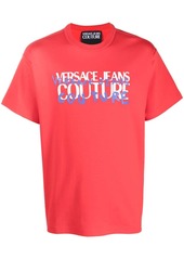 Versace logo-print cotton T-shirt