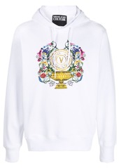 Versace logo-print hoodie