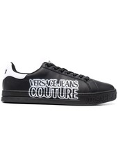 Versace logo-print lace-up sneakers