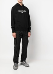 Versace logo-print pullover hoodie