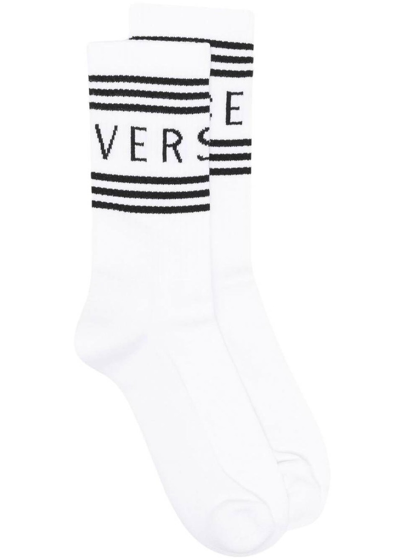 Versace 90s Vintage Logo socks