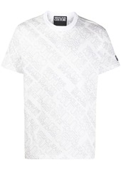 Versace logo print short-sleeved T-shirt
