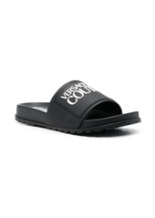 Versace logo-print slides