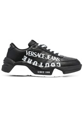 Versace logo print sneakers