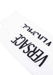 Versace logo-print socks