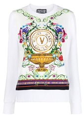 Versace logo-print sweatshirt