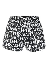 Versace logo-print swim shorts