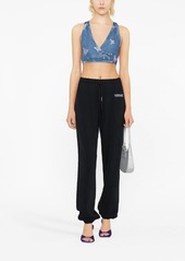 Versace logo-print track pants