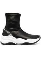 Versace logo sneaker boots