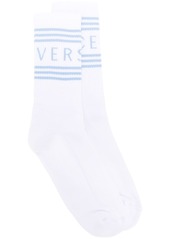 Versace logo socks