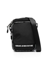 Versace logo-tape messenger bag