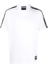 Versace logo-tape sleeve T-shirt