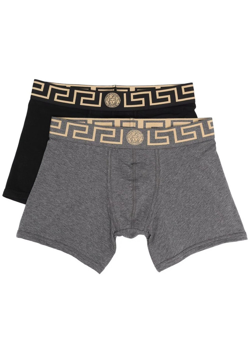 Versace logo-waistband boxers (set of two)