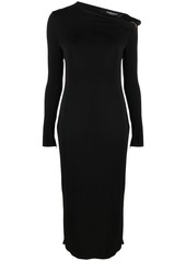Versace long-sleeve midi dress