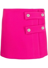 Versace low-rise buttoned skirt